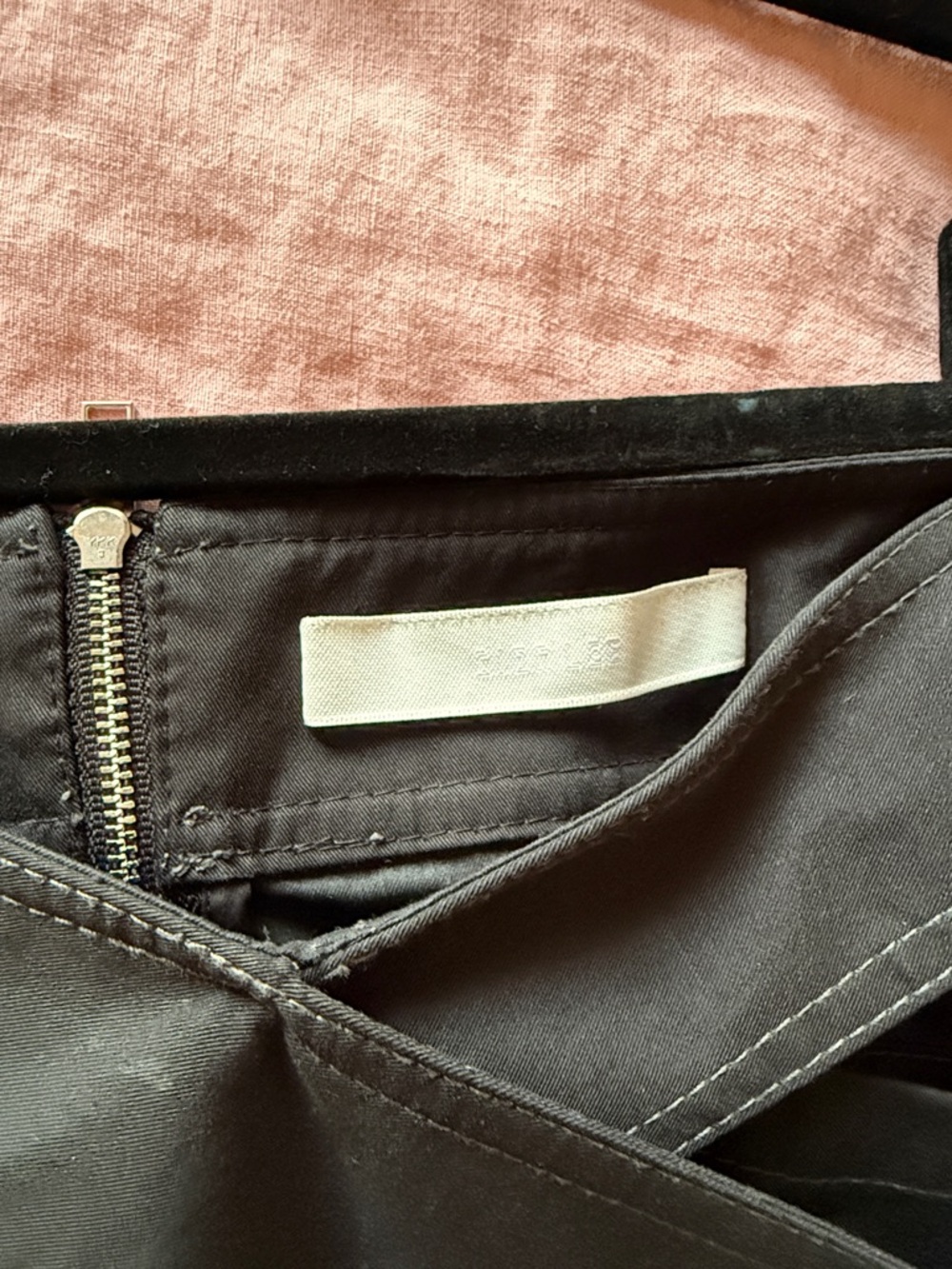 Dion Lee Black Belted Mini Skirt - Picture 4 of 8